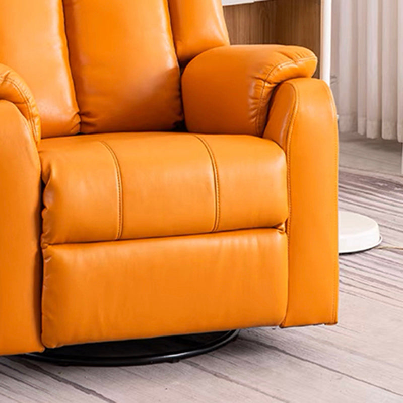 Base girevole a Wingback Contemporary Base girevole Base-Push di colori a colori solidi interni