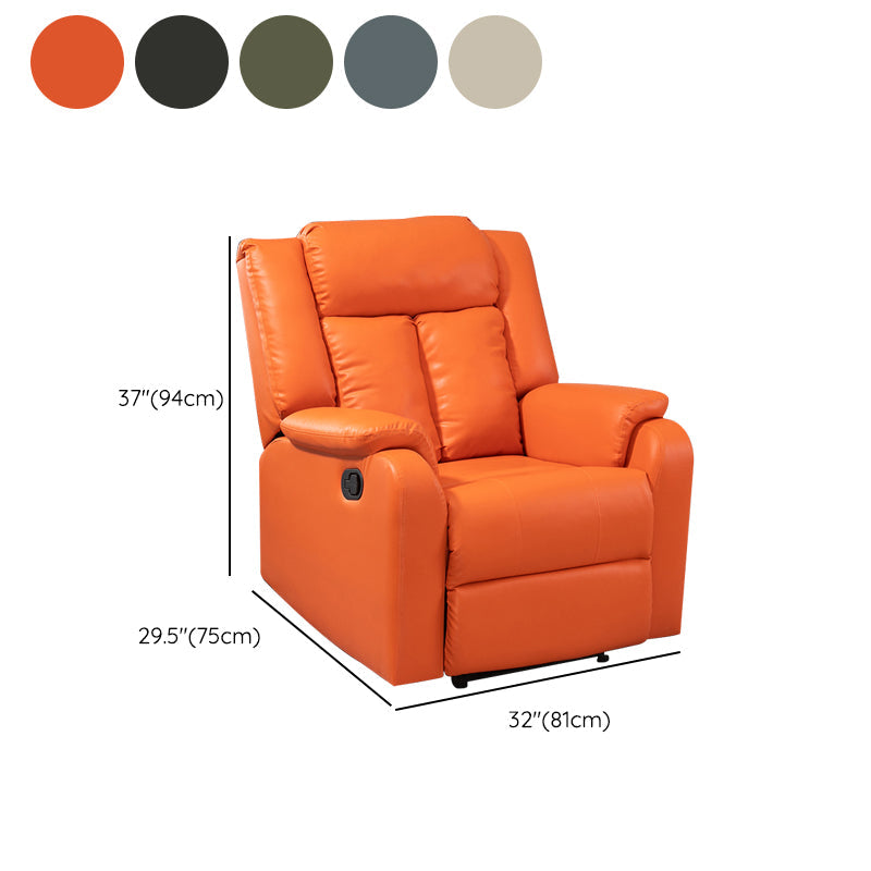 Base girevole a Wingback Contemporary Base girevole Base-Push di colori a colori solidi interni