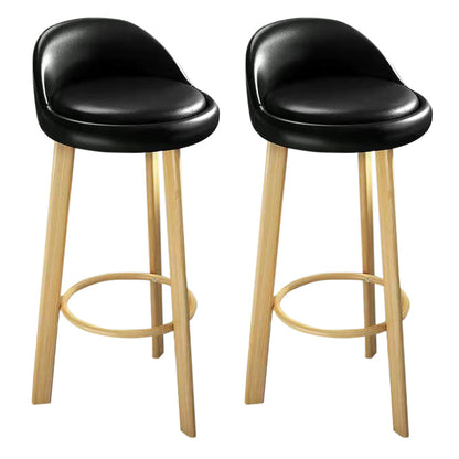 Glam Free Form Pub Table Set 1/2/3 Pieces Matte Finish Bar Set Chair(s) None Black Clearhalo 'Bar Furniture' 'furn' 'furn_home_bar_bar_sets' 'Furniture' 'Home Bars & Bar Sets' 'home_bar_bar_sets' 'Kitchen & Dining Furniture' 7291450