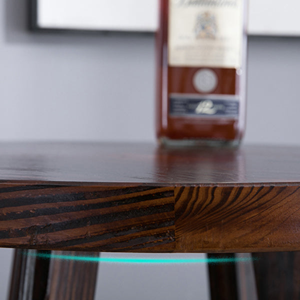 Round Modern Pub Table Set 1/3 Pcs Solid Wood Bar Table for Home Clearhalo 'Bar Furniture' 'furn' 'furn_home_bar_bar_sets' 'Furniture' 'Home Bars & Bar Sets' 'home_bar_bar_sets' 'Kitchen & Dining Furniture' 7291494