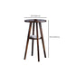 Round Modern Pub Table Set 1/3 Pcs Solid Wood Bar Table for Home Clearhalo 'Bar Furniture' 'furn' 'furn_home_bar_bar_sets' 'Furniture' 'Home Bars & Bar Sets' 'home_bar_bar_sets' 'Kitchen & Dining Furniture' 7291498