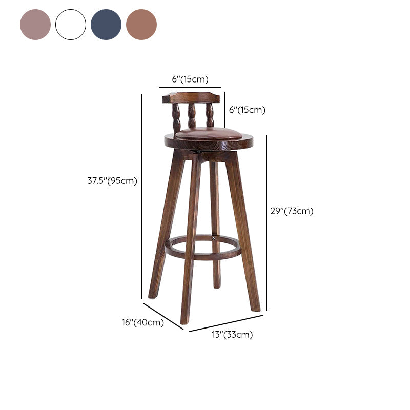 Round Modern Pub Table Set 1/3 Pcs Solid Wood Bar Table for Home Clearhalo 'Bar Furniture' 'furn' 'furn_home_bar_bar_sets' 'Furniture' 'Home Bars & Bar Sets' 'home_bar_bar_sets' 'Kitchen & Dining Furniture' 7291499