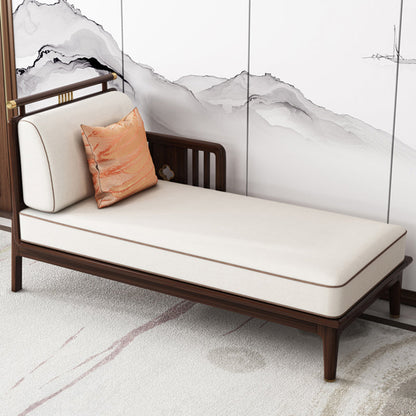 Traditional Living Room Cotton Chaise Rolled Arms Upholstered Chaise Lounge Left-Arm Chaise Clearhalo 'Chairs & Seating' 'Chaise Lounge' 'chaise_lounge' 'furn' 'furn_chaise_lounge' 'Furniture' 'Living Room Furniture' 7292354