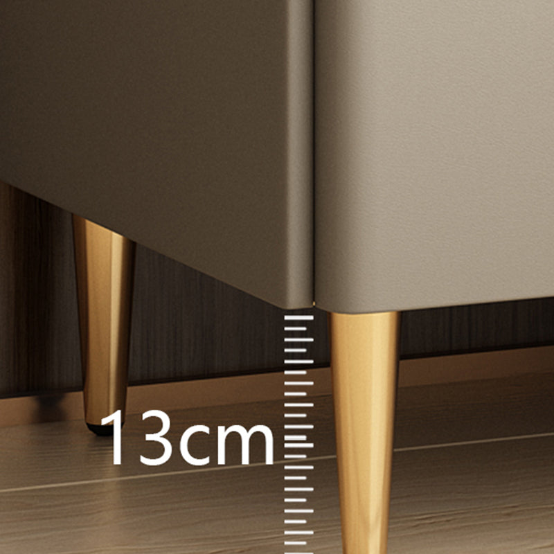 Moderno de almacenamiento de la mesa de la noche de piedra Noche de almacenamiento con piernas