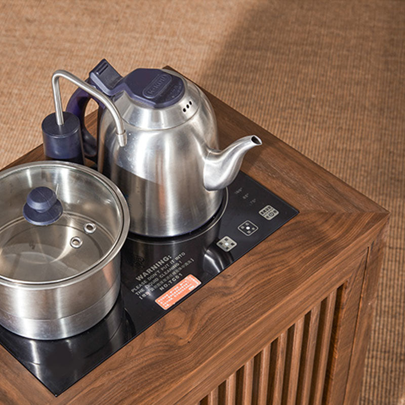 Tabella di sideboard in legno moderno 1 server del cassetto Archiviazione aperta per soggiorno