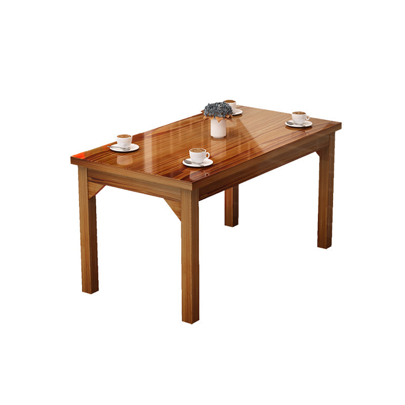 Modern Style Dining Table Solid Wood Dining Table for Dining Room