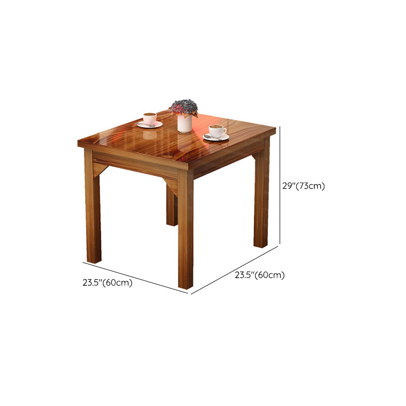 Modern Style Dining Table Solid Wood Dining Table for Dining Room
