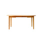 Extendable Dining Table Solid Wood Dining Table for Dining Room Natural 35.4"L x 35.4"W x 29.5"H Without Chairs Clearhalo 'Dining Tables & Seating' 'Dining Tables' 'dining_table' 'furn' 'furn_dining_table' 'Furniture' 'Kitchen & Dining Furniture' 7293726