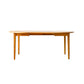 Extendable Dining Table Solid Wood Dining Table for Dining Room Clearhalo 'Dining Tables & Seating' 'Dining Tables' 'dining_table' 'furn' 'furn_dining_table' 'Furniture' 'Kitchen & Dining Furniture' 7293730