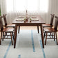 Brown Rectangle Dining Table Solid Wood Dining Table for Dining Room Clearhalo 'Dining Tables & Seating' 'Dining Tables' 'dining_table' 'furn' 'furn_dining_table' 'Furniture' 'Kitchen & Dining Furniture' 7293757