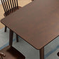 Brown Rectangle Dining Table Solid Wood Dining Table for Dining Room Clearhalo 'Dining Tables & Seating' 'Dining Tables' 'dining_table' 'furn' 'furn_dining_table' 'Furniture' 'Kitchen & Dining Furniture' 7293759
