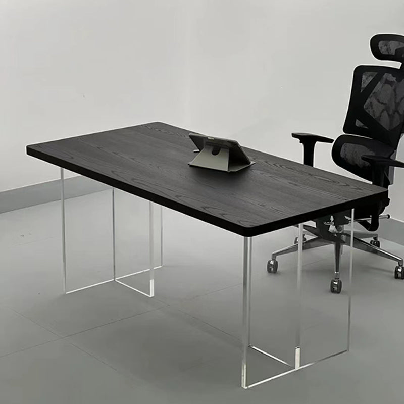 Modern Rectangle Dining Table Solid Wood Dining Table for Dining Room Clearhalo 'Dining Tables & Seating' 'Dining Tables' 'dining_table' 'furn' 'furn_dining_table' 'Furniture' 'Kitchen & Dining Furniture' 7293783