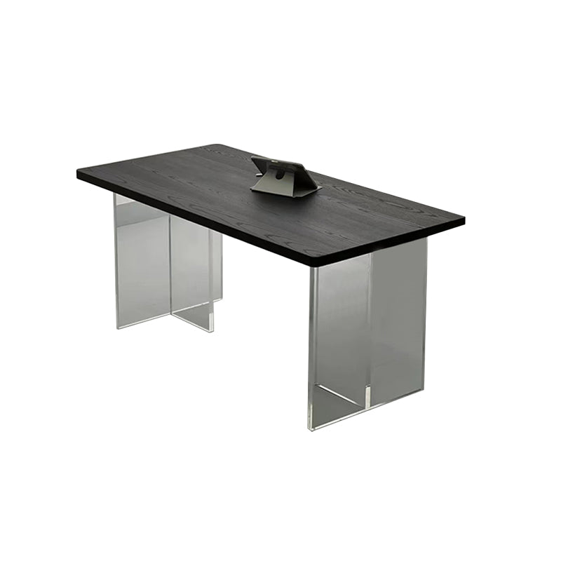 Modern Rectangle Dining Table Solid Wood Dining Table for Dining Room Clearhalo 'Dining Tables & Seating' 'Dining Tables' 'dining_table' 'furn' 'furn_dining_table' 'Furniture' 'Kitchen & Dining Furniture' 7293789