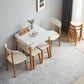 Modern Extendable Dining Table Sintered Stone Dining Table for Dining Room Clearhalo 'Dining Tables & Seating' 'Dining Tables' 'dining_table' 'furn' 'furn_dining_table' 'Furniture' 'Kitchen & Dining Furniture' 7293808