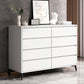 Contemporary Manufactured Wood Accent Chest Standard Straight Legs Accent Chest 46"L x 16"W x 37"H White Clearhalo 'Cabinets & Chests' 'cabinets_chests' 'furn' 'furn_cabinets_chests' 'Furniture' 'Living Room Furniture' 7293858