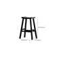 Black Armless Dining Stools Solid Wood Bar Stools with Footrest Clearhalo 'Bar Furniture' 'Bar Stools' 'bar_stools' 'furn' 'furn_bar_stools' 'Furniture' 'Kitchen & Dining Furniture' 7294094