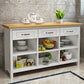 Modern Simple Home Dining Kitchen Island Tafel rechthoekige voorbereidingstafel
