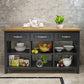 Modern Simple Home Dining Kitchen Island Tafel rechthoekige voorbereidingstafel