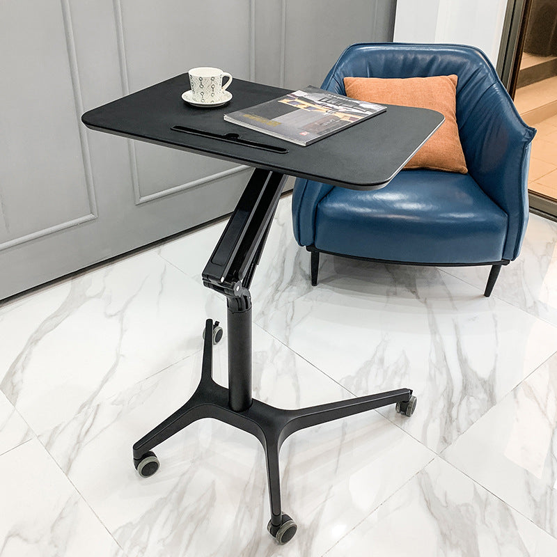 Office in legno moderno Distanne rettangolare Tavoli mobili con ruote per ufficio