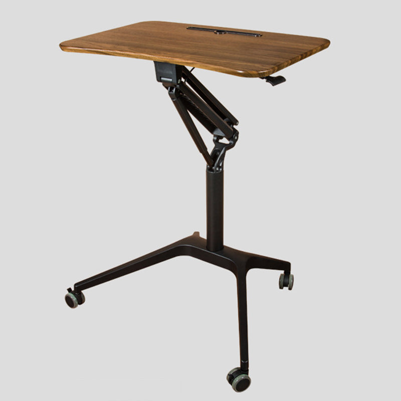 Office in legno moderno Distanne rettangolare Tavoli mobili con ruote per ufficio