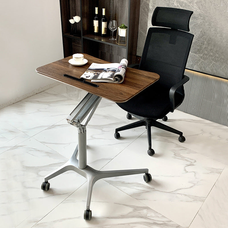 Office in legno moderno Distanne rettangolare Tavoli mobili con ruote per ufficio