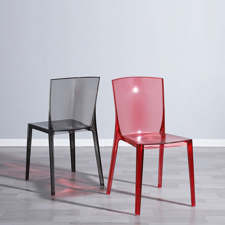 Modern Style Side Chair Plastic Side Dining Chair for Home Use Clearhalo 'Dining Chairs' 'Dining Tables & Seating' 'dining_chair' 'furn' 'furn_dining_chair' 'Furniture' 'Kitchen & Dining Furniture' 7295602