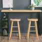 Table de bar rectangulaire de style moderne, table stockable pour le salon