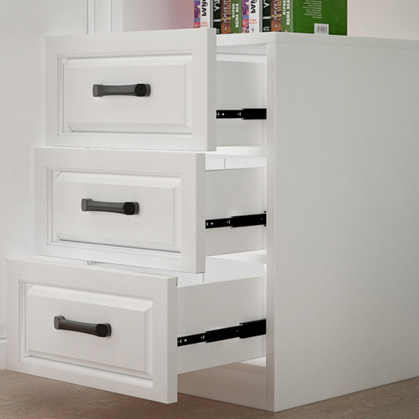 Freestanding Wood Frame Wardrobe Modern Hinged Soft Close Doors Wardrobe and Drawers Clearhalo 'Armoires & Wardrobes' 'armoires_wardrobes' 'Bedroom Furniture' 'furn' 'furn_armoires_wardrobes' 'Furniture' 7295688