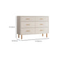 Contemporary Bar Pulls Accent Chest Straight Legs White Accent Chest with Drawer Clearhalo 'Cabinets & Chests' 'cabinets_chests' 'furn' 'furn_cabinets_chests' 'Furniture' 'Living Room Furniture' 7295800