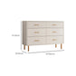 Contemporary Bar Pulls Accent Chest Straight Legs White Accent Chest with Drawer Clearhalo 'Cabinets & Chests' 'cabinets_chests' 'furn' 'furn_cabinets_chests' 'Furniture' 'Living Room Furniture' 7295808