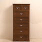 Costa Storage Chox Dresser Cofre de almacenamiento de madera maciza, 13.65 pulgadas de ancho