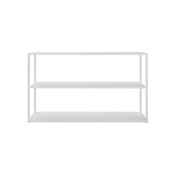 Contemporary Style Console Table Rectangle Metal Accent Table 47"L x 12"W x 31"H Beige Clearhalo 'Console Tables' 'console_tables' 'Entry & Mudroom Furniture' 'furn' 'furn_console_tables' 'Furniture' 7296113