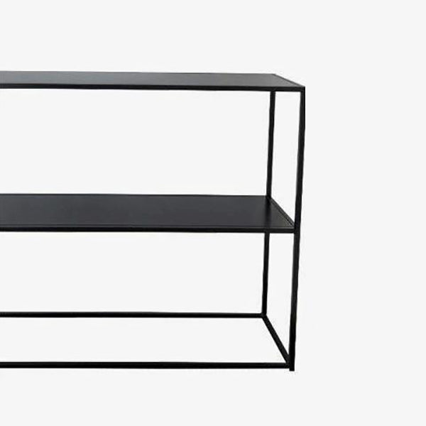 Contemporary Style Console Table Rectangle Metal Accent Table Clearhalo 'Console Tables' 'console_tables' 'Entry & Mudroom Furniture' 'furn' 'furn_console_tables' 'Furniture' 7296116