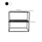 Contemporary Style Console Table Rectangle Metal Accent Table Clearhalo 'Console Tables' 'console_tables' 'Entry & Mudroom Furniture' 'furn' 'furn_console_tables' 'Furniture' 7296128