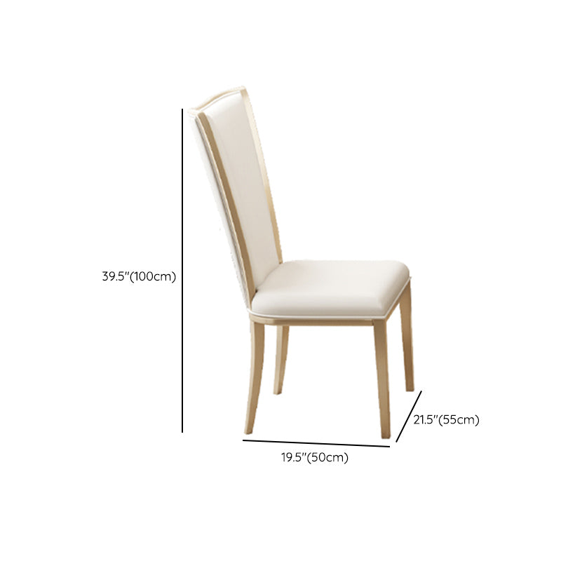 現代の1/2/5/7ピース家具丸い石のダイニングセットホワイト