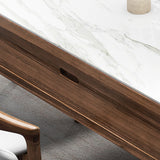 Contemporary 1/2/7 Pieces Furniture Round Stone Dining Set for Restaurant Clearhalo 'Dining Room Sets' 'Dining Tables & Seating' 'dining_room_set' 'furn' 'furn_dining_room_set' 'Furniture' 'Kitchen & Dining Furniture' 7296515