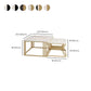 Square Coffee Table Slate Nesting Coffee Table Set with Storage Clearhalo 'Coffee & Accent Tables' 'Coffee Tables' 'coffee_tables' 'furn' 'furn_coffee_tables' 'Furniture' 'Living Room Furniture' 7296616