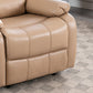 Chaise inclinable à push inclinable inclinable en faux cuir en cuir en cuir en cuir un