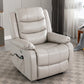 Chaise inclinable à push inclinable inclinable en faux cuir en cuir en cuir en cuir un