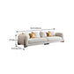 Stationary Sofa Apartment Square Arm Loveseat for Living Room