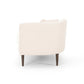 Living Room White Chaise Recessed Arms Modern Style Chaise Lounge with Upholster Clearhalo 'Chairs & Seating' 'Chaise Lounge' 'chaise_lounge' 'furn' 'furn_chaise_lounge' 'Furniture' 'Living Room Furniture' 7297973