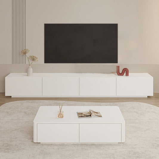 Contemporary TV Stand Console Wooden TV Media Stand with Drawers Clearhalo 'furn' 'furn_tv_stands_entertainment_centers' 'Furniture' 'Living Room Furniture' 'TV Stands & Entertainment Centers' 'TV Stands & Media Storage Furniture' 'tv_stands_entertainment_centers' 7298183