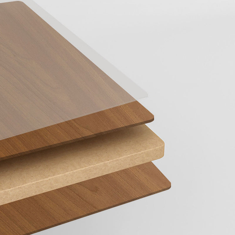 Tocador de madera tocador de cofre de almacenamiento contemporáneo con cajones