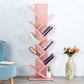 Scandinavian Metal Bookshelf Standard Closed Back Bookcase with Shelves Pink Clearhalo 'Bookcases' 'furn' 'furn_bookcases' 'Furniture' 'Office Furniture' 7298636