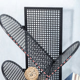 Scandinavian Metal Bookshelf Standard Closed Back Bookcase with Shelves Clearhalo 'Bookcases' 'furn' 'furn_bookcases' 'Furniture' 'Office Furniture' 7298643