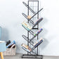 Scandinavian Metal Bookshelf Standard Closed Back Bookcase with Shelves Clearhalo 'Bookcases' 'furn' 'furn_bookcases' 'Furniture' 'Office Furniture' 7298647