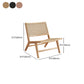 Woven Back Side Chair Solid Wood Lounge Accent Chair with Legs Clearhalo 'Accent Chairs' 'accent_chairs' 'Chairs & Seating' 'furn' 'furn_accent_chairs' 'Furniture' 'Living Room Furniture' 7299000