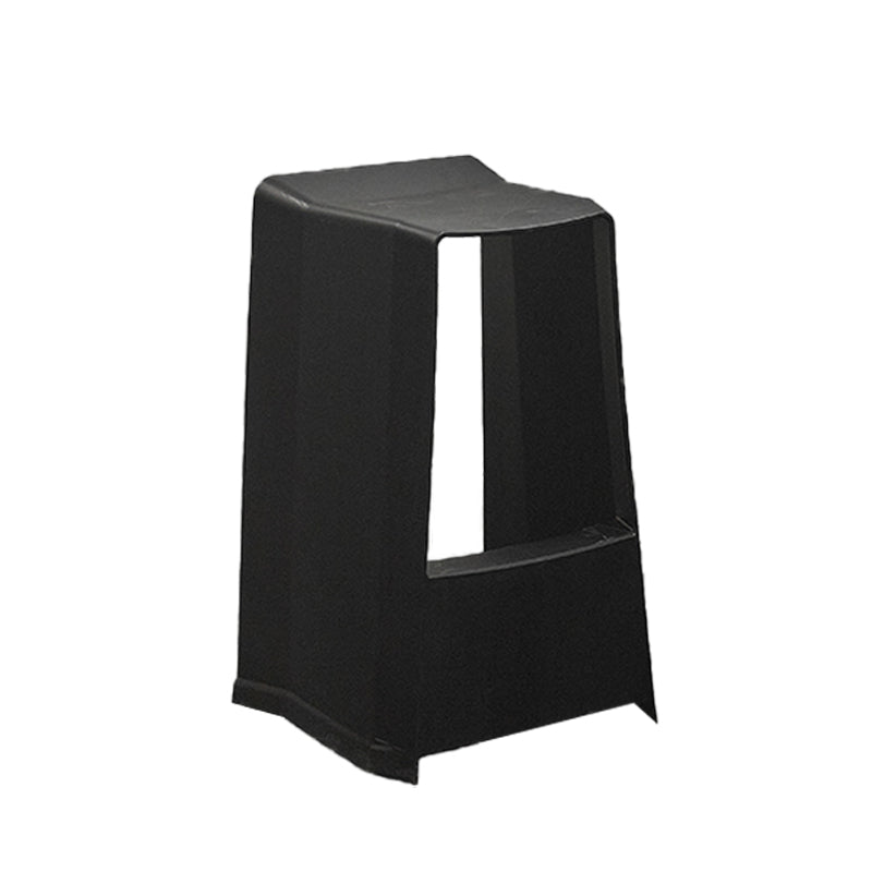 Plastikstuhlhocker moderner Stil Rückenfreie Barhocker für Wohnzimmer