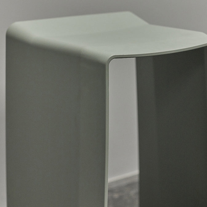 Plastikstuhlhocker moderner Stil Rückenfreie Barhocker für Wohnzimmer