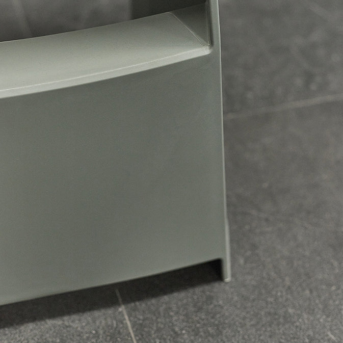 Plastikstuhlhocker moderner Stil Rückenfreie Barhocker für Wohnzimmer